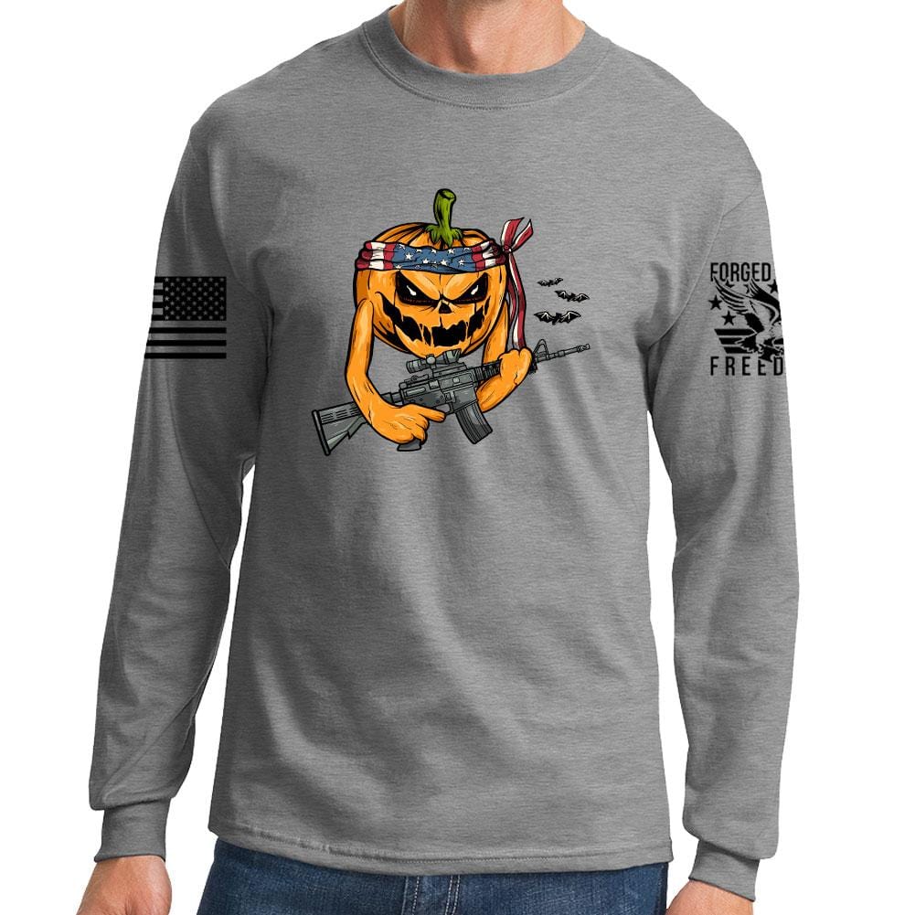 Long Tactical Pumpkin Sleeve T-shirt Style001