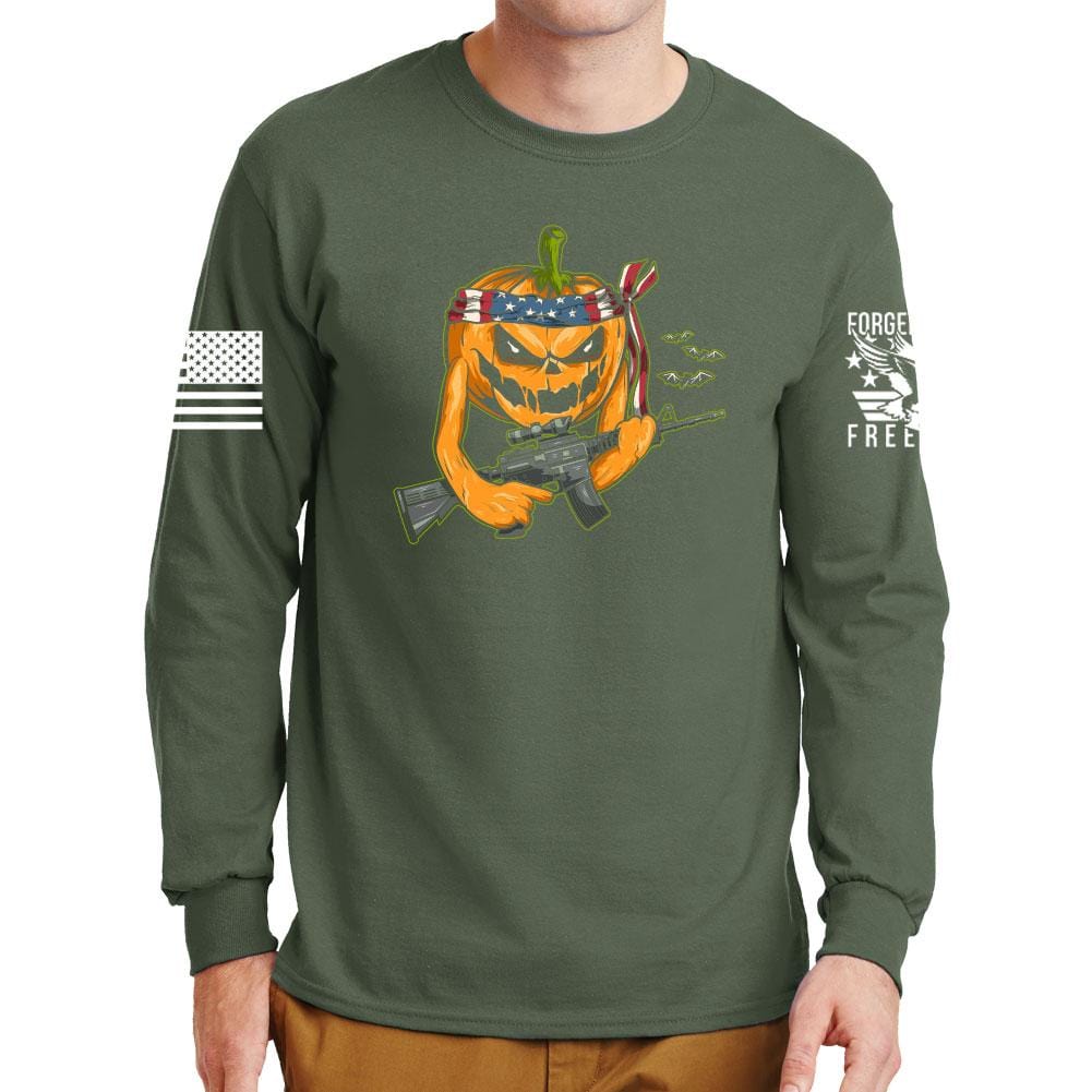 Long Tactical Pumpkin Sleeve T-shirt Style001