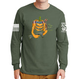 Long Tactical Pumpkin Sleeve T-shirt Style001