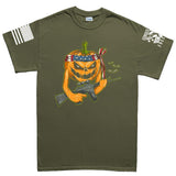 Mens Tactical Pumpkin T-shirt Style001