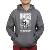 Unisex Gun Enemies Hoodie Style001