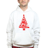 Guns Christmas Tree Mens Hoodie Style001