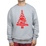 Guns Christmas Tree Mens Sweatshirt