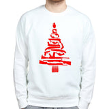 Guns Christmas Tree Mens Sweatshirt Style001