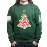 2A Christmas Tree Sweatshirt Style001