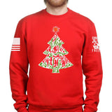 2A Christmas Tree Sweatshirt Style001