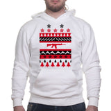 Guns Ugly Christmas Mens Hoodie Style001