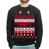 Guns Ugly Christmas Mens Sweatshirt Style001