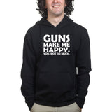 Guns Make Me Happy Hoodie Style001