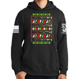 Guns Christmas Ugly Hoodie Style001
