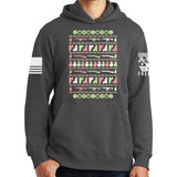 Guns Christmas Ugly Hoodie