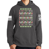 Guns Christmas Ugly Hoodie Style001