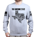 Texas The Gunshine State Sweatshirt Style001