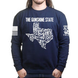 Texas The Gunshine State Sweatshirt Style001