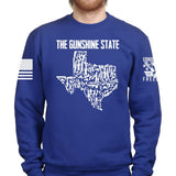 Texas The Gunshine State Sweatshirt Style001