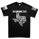 Texas The Gunshine State Men's T-shirt Style001