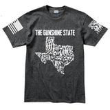 Texas The Gunshine State Men's T-shirt Style001