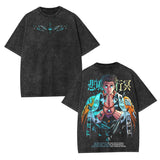 GYOMEI HIMEJIMA ANIME INSPIRED VINTAGE TEEä¸¨DEMON SLAYER-[DS]