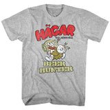 Hagar The Horrible - Beer Hunter - Short Sleeve - Heather - Adult - T-Shirt