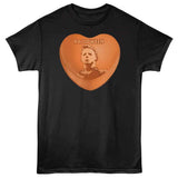 Halloween - Candy Heart - American Classics - Front Print Black Adult Short Sleeve T-Shirt