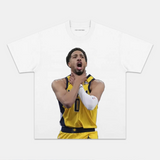 HALIBURTON PAYS TRIBUTE TO JIMMY BUTLER TEE