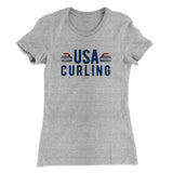 USA Curling Women's T-Shirt