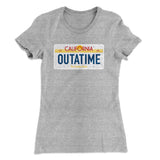Outatime License Plate Women's T-Shirt