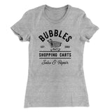 Bubbles Shopping Carts Women's T-Shirt