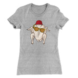 Monica Turkey Head Funny Thanksgiving Women's T-Shirt