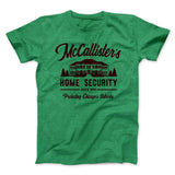 McCallister's Home Security Funny Movie Men/Unisex T-Shirt