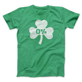 0% Irish Men/Unisex T-Shirt