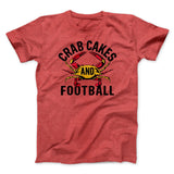 Crab Cakes and Football Men/Unisex T-Shirt