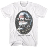 Hunger Games - Burn With Us - Officially Licensed Adult Short Sleeve T-Shirt