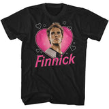 Hunger Games - Finnick Heartthrob - American Classics - Solid Black Adult Short Sleeve T-Shirt