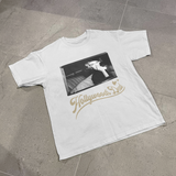 'HOLLYWOOD'S DEAD' HEAVYWEIGHT WHITE T-SHIRT