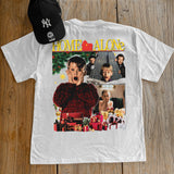 HOME ALONE HEAVYWEIGHT WHITE T-SHIRT