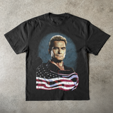 HOMELAND 'PATRIOT' HEAVYWEIGHT BLACK T-SHIRT