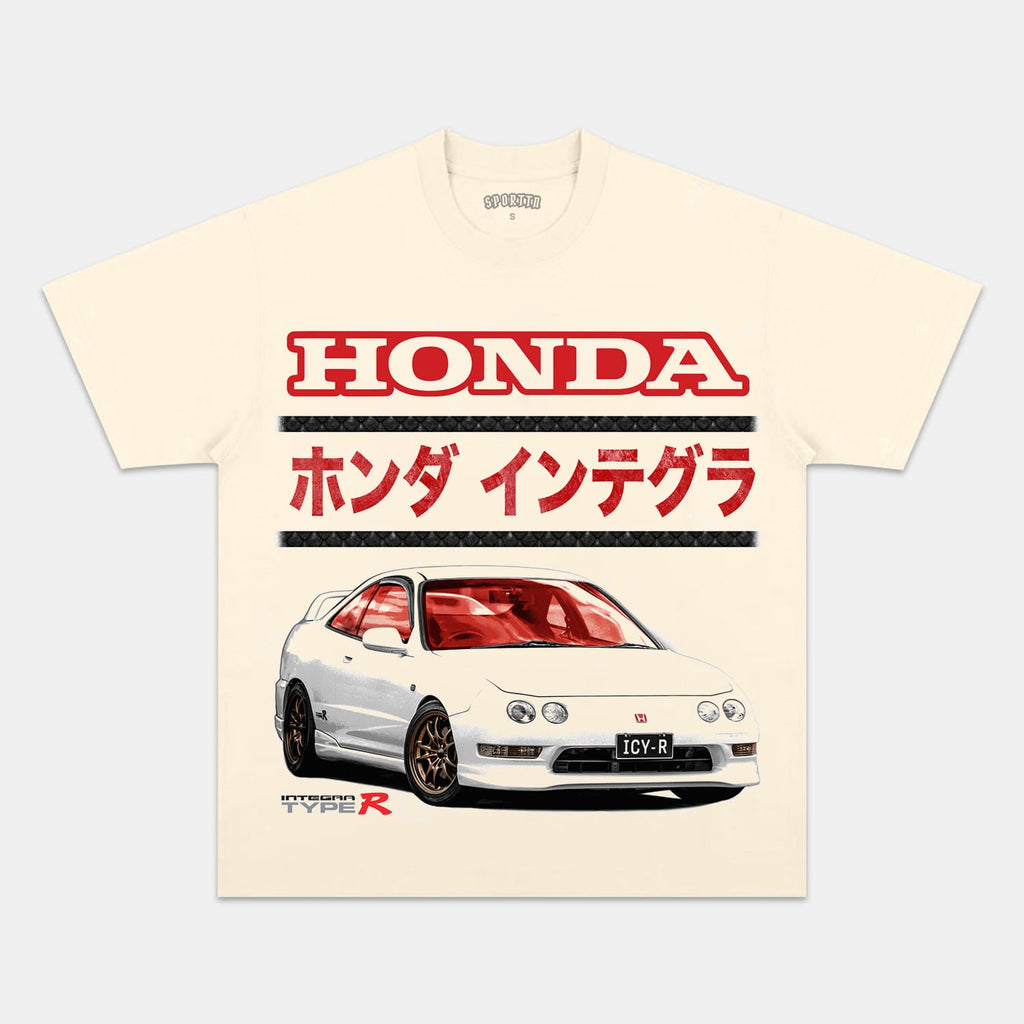 HONDA INTEGRA TYPE R JDM RACING TEE Style001