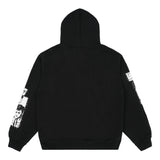 JUNJI ITO PECKING ORDER HOODIE (BLACK)