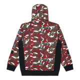 HYPLAND WORLDWIDE CAMO FLAG HOODIE (RED)