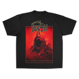 DEATH THE SOUND OF PERSEVERANCE BLACK HEAVY WEIGHT T-SHIRT