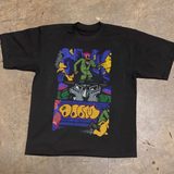 D00M COMIC HEAVYWEIGHT BLACK -TSHIRT