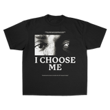 KENDR1CK I CH00SE ME HEAVY WEIGHT BLACK T-SHIRT