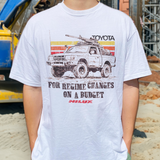 T0Y0TA MILITIA WHITE HEAVYWEIGHT T-SHIRT