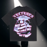 VULTURES BACK TO ME BLACK HEAVY WEIGHT T-SHIRT