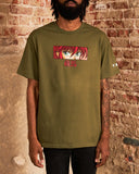 YYH KURAMA EYES SHIRT (OLIVE)
