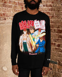 YYH KUWABARA GROUP VINTAGE LONG SLEEVE SHIRT (BLACK)