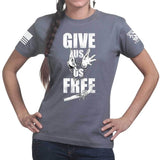Give Us Us Free Ladies T-shirt Style001