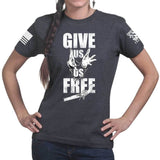 Give Us Us Free Ladies T-shirt Style001
