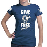 Give Us Us Free Ladies T-shirt Style001